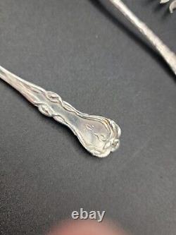 12 Alvin Majestic Sterling Silver Cocktail Seafood Oyster Forks No Lowest Price