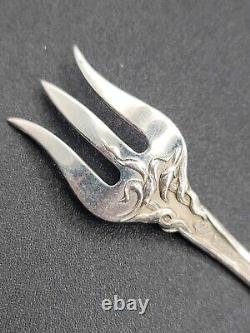 12 Alvin Majestic Sterling Silver Cocktail Seafood Oyster Forks No Lowest Price