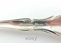 1940-1991 Alvin Chateau Rose Pattern Sterling Silver 2 Tablespoons /
