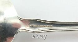 1940-1991 Alvin Chateau Rose Pattern Sterling Silver 2 Tablespoons /