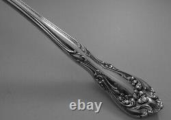 2pc SALAD SERVING SET Chateau Rose Alvin Solid Sterling Silver