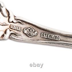 3 Alvin Art Nouveau Sterling Silver Terrapin Forks Majestic 1900 No Monogram