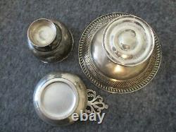 3 Sterling Silver Bowls Alvin Porringer S180+cornwell Compote 42+bhavani Read