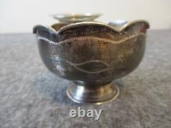 3 Sterling Silver Bowls Alvin Porringer S180+cornwell Compote 42+bhavani Read