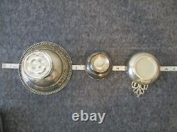 3 Sterling Silver Bowls Alvin Porringer S180+cornwell Compote 42+bhavani Read