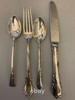 48 Piece Sterling Silver Flatware Lunt, Alvin, International Tw. 4 Lbs 4.30 ozs