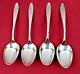 4 Alvin Sterling Silver 1947 Southern Charm Teaspoons 6 No Monos