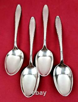 4 Alvin Sterling Silver 1947 Southern Charm Teaspoons 6 No Monos
