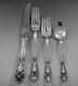 4pc. Dinner Size Place Setting (s) Chateau Rose Alvin Sterling Silver 7 In Stock