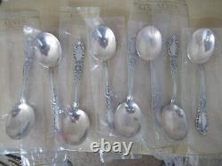 $50.00 each NEW Prince Eugene Alvin Sterling Silver Cream Soup Spoon 6 1/4.925