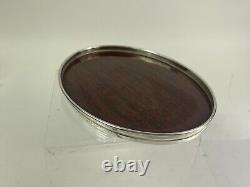 50sVintage Alvin Sterling Silver Bonbon Valet Dish Vanity Trivet Tray & Laminate