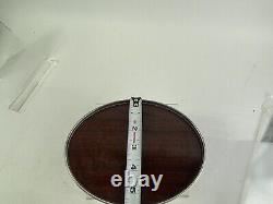 50sVintage Alvin Sterling Silver Bonbon Valet Dish Vanity Trivet Tray & Laminate