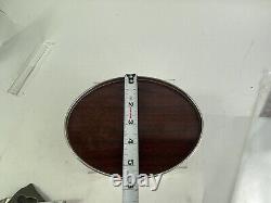 50sVintage Alvin Sterling Silver Bonbon Valet Dish Vanity Trivet Tray & Laminate