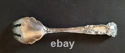 6 Alvin Bridal Rose Ice Cream Spoons / Forks / Sporks Sterling Silver 5 1/4