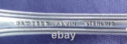 6 Alvin Chased Romantique Sterling Dinner Forks 1933 No Mono 7.8 inch 328 grams