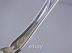 6 Sterling Silver ALVIN Salad Forks BRIDAL ROSE 1903 no mono