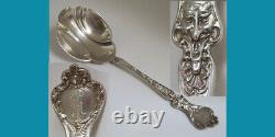 7 1/4 Sterling silver Serving Piece by Alvin Nouremburg (Devil Face) pattern