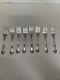 (8) Alvin Majestic Sterling Silver Salad Forks Monogrammed 6