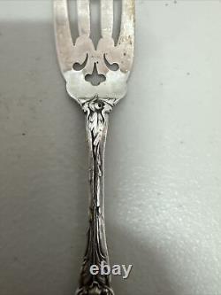 (8) Alvin Majestic Sterling Silver Salad Forks Monogrammed 6