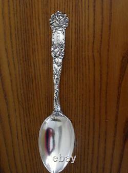 ALVIN Antique Sterling Silver BRIDAL ROSE 8-3/8 SPOON c1903 XC 32