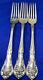 Alvin Chateau Rose Sterling Silver Dinner Fork 7 1/4 No Mono 138grams-#a48