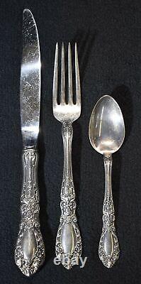 ALVIN Prince Eugene Sterling Silver Flatware 36pc. Set