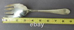 ALVIN STERLING COLD MEAT FORK BRIDAL BOUQUET FLOWERS 8 7/8 84 grams