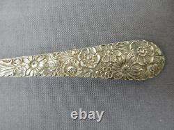 ALVIN STERLING COLD MEAT FORK BRIDAL BOUQUET FLOWERS 8 7/8 84 grams