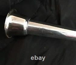 ALVIN STERLING SILVER BUD VASEs 6 1/4 inches S254 Cement-Reinforced Vase