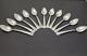 Alvin Sterling Silver 11 Spoons Duquesne Pattern 1920 Excellent 224 Gm