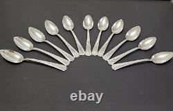 ALVIN Sterling Silver 11 Spoons Duquesne Pattern 1920 Excellent 224 gm