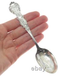 ALVIN Sterling Silver Antique Art Deco The Capitol Washington DC Coffee Spoon