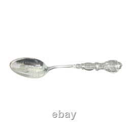 ALVIN Sterling Silver Antique Art Deco The Capitol Washington DC Coffee Spoon