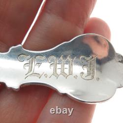 ALVIN Sterling Silver Antique Art Deco The Capitol Washington DC Coffee Spoon