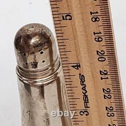 ALVIN Sterling Silver Salt & Pepper Shakers S271 Boxed Set 925 Hollowware Vtg
