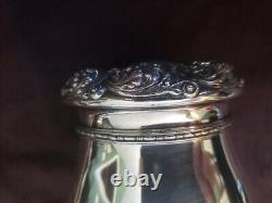 ALVIN Sterling Silver large Art Nouveau POWDER JAR all silver no monogram