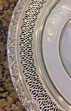 ALVIN s135 Ornate Sterling Silver 9 inch Bowl 189.9 grams