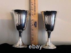 ALVIN sterling silver goblet (#S249)