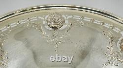 ANTIQUE ALVIN SOLID STERLING SILVER PEDESTAL COMPOTE BOWL 9 x 4.75 / 346g