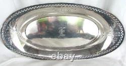 ANTIQUE STERLING CELERY TRAY ALVIN SILVER Co. C. 1920