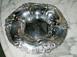Alvin 7 1/4 Sterling Silver Bowl DAFFODILS Buttercups #1050 Hallmark 144 grams
