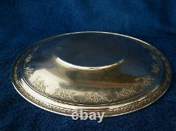 Alvin 9'' Diameter Ornate Sterling Silver Bowl S-128