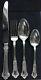 Alvin Albemarle Sterling Silver 4 Piece Place Setting Knife Spoons Fork Pat 1912