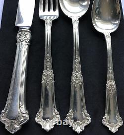 Alvin Albemarle Sterling Silver 4 Piece Place Setting Knife Spoons Fork Pat 1912