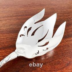 Alvin American Art Nouveau Sterling Silver Serving Fork Bridal Rose 1903 No Mono