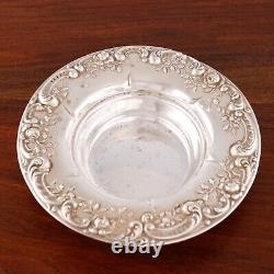 Alvin American Sterling Silver Bowl 1010 Rose & Scroll Late 1800s No Monogram