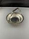 Alvin B1502 Gift Line Sterling Silver Candy Dish Basket With Handle 5-1/2d 105g