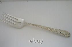 Alvin BRIDAL BOUQUET Sterling Four Piece Place Setting Modern Handle Knife