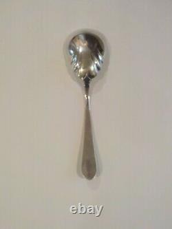 Alvin BRIDAL BOUQUET Sterling Silver 9 Berry / Casserole Spoon, 105 Grams