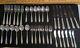 Alvin Bridal Bouquet 1932 Sterling Flatware Set 36 Pcs Mono On Back